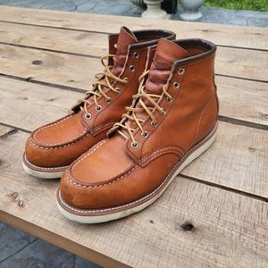 Red Wing 0ro 875 Legacy Classic Moc Toe Boots 8.5
